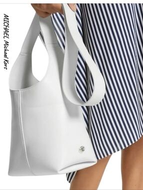 NWT Michael Kors Collection Hobo Leather Crossbody Bag